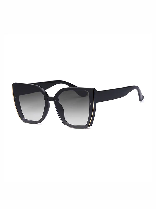 Sun-Protection Geometric Sunglasses Accessories - Image 13