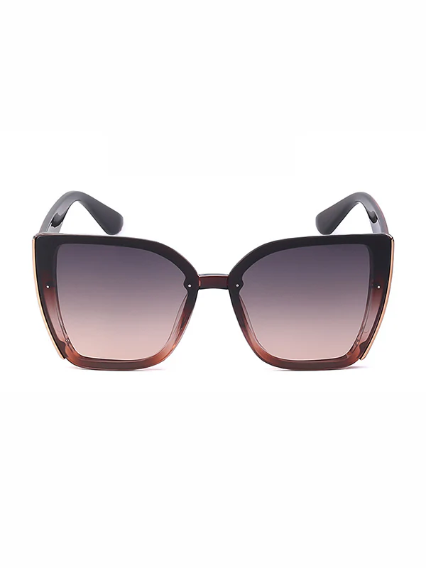 Sun-Protection Geometric Sunglasses Accessories - Image 20