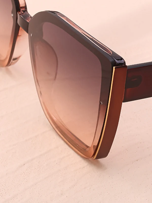 Sun-Protection Geometric Sunglasses Accessories - Image 21