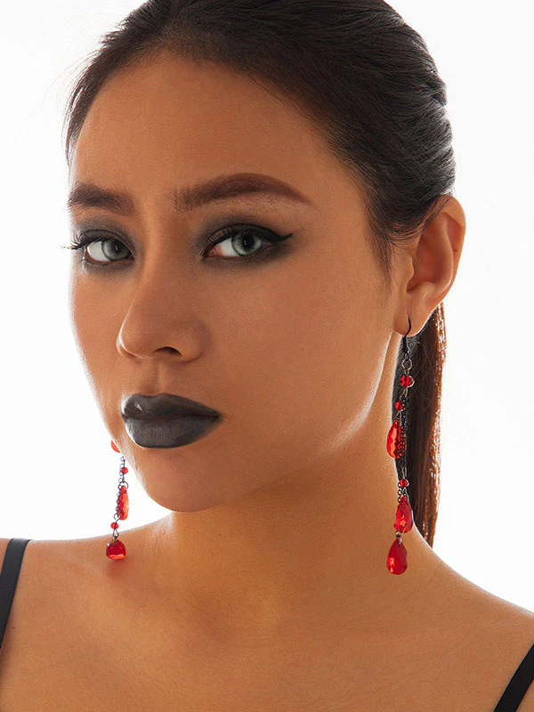Tasseled Drop Earrings - Image 4