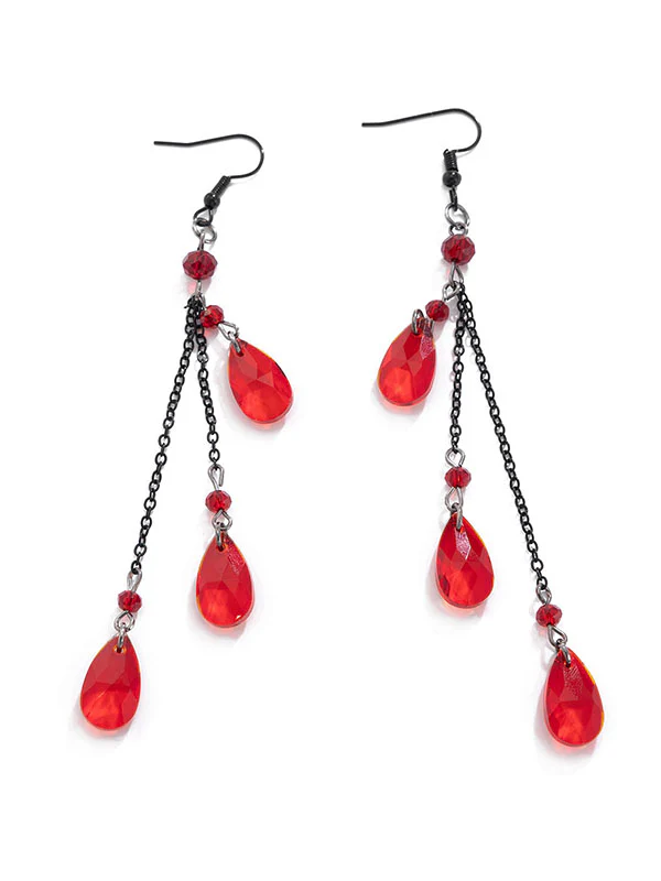 Tasseled Drop Earrings - Image 5