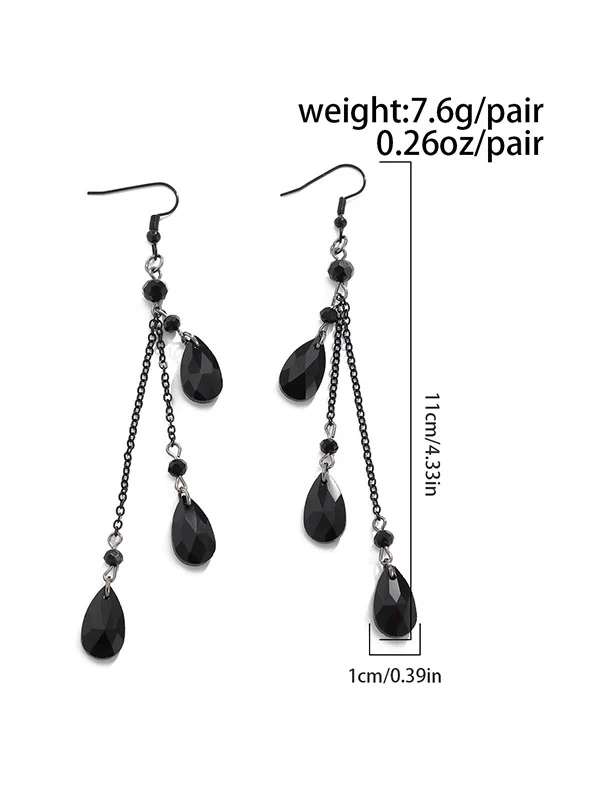 Tasseled Drop Earrings - Image 7