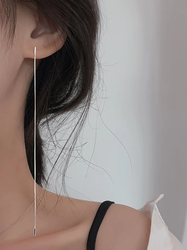 Tasseled Drop Earrings - Image 5