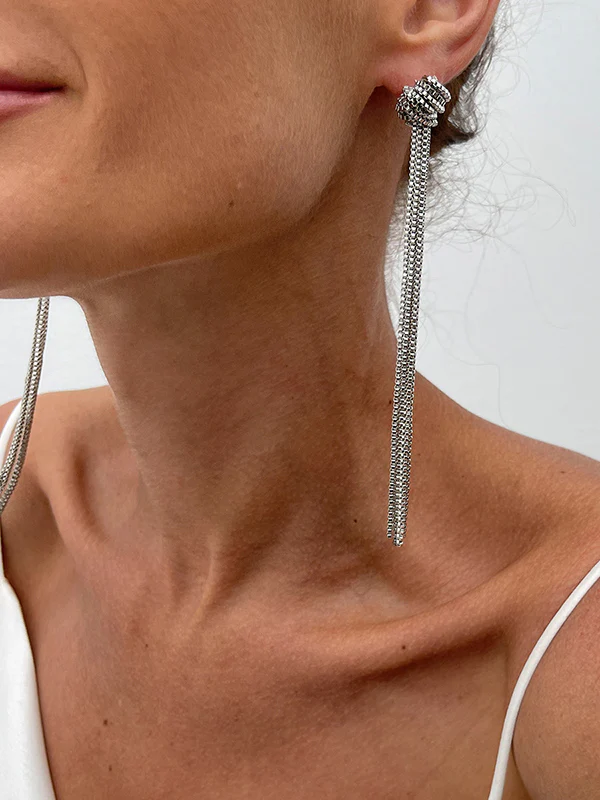 Tasseled Earrings Accessories - Image 2