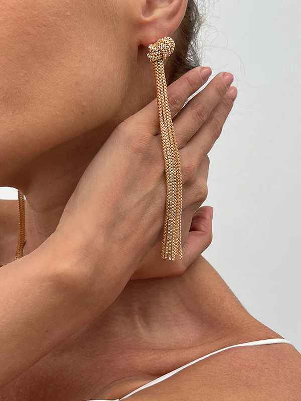 Tasseled Earrings Accessories - Image 3