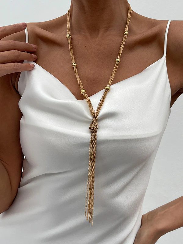 Tasseled Necklaces Accessories
