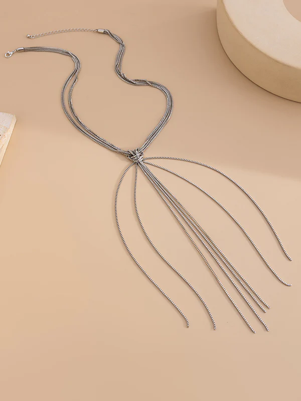 Tasseled Necklaces Accessories - Image 12