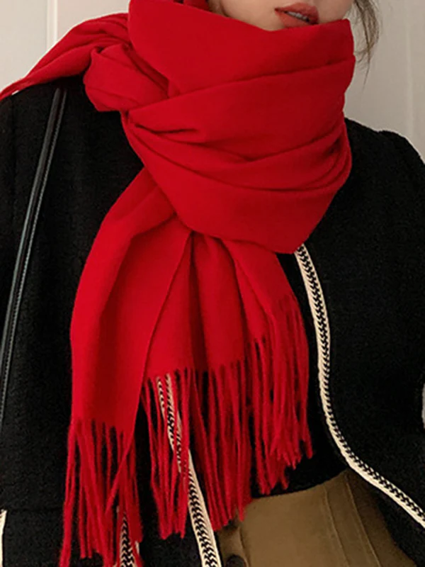 Tasseled Shawl&Scarf - Image 10