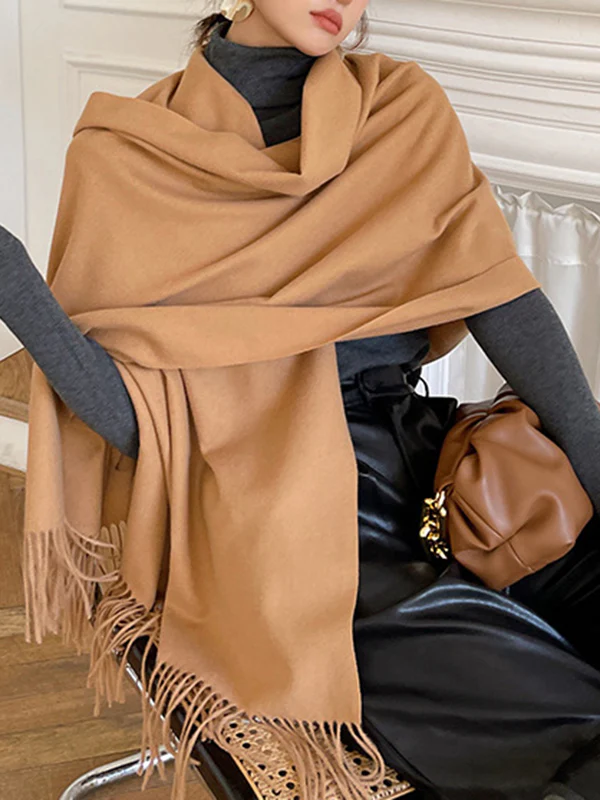 Tasseled Shawl&Scarf - Image 2