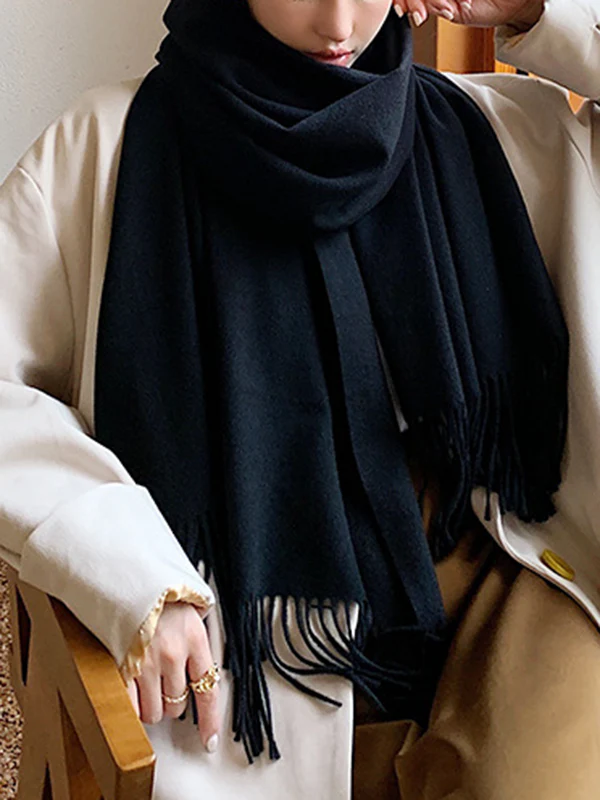 Tasseled Shawl&Scarf - Image 8