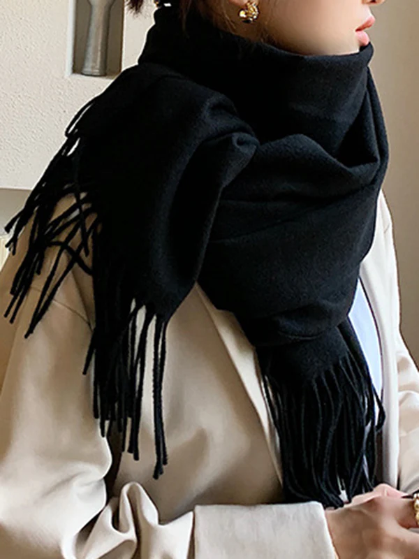 Tasseled Shawl&Scarf - Image 9