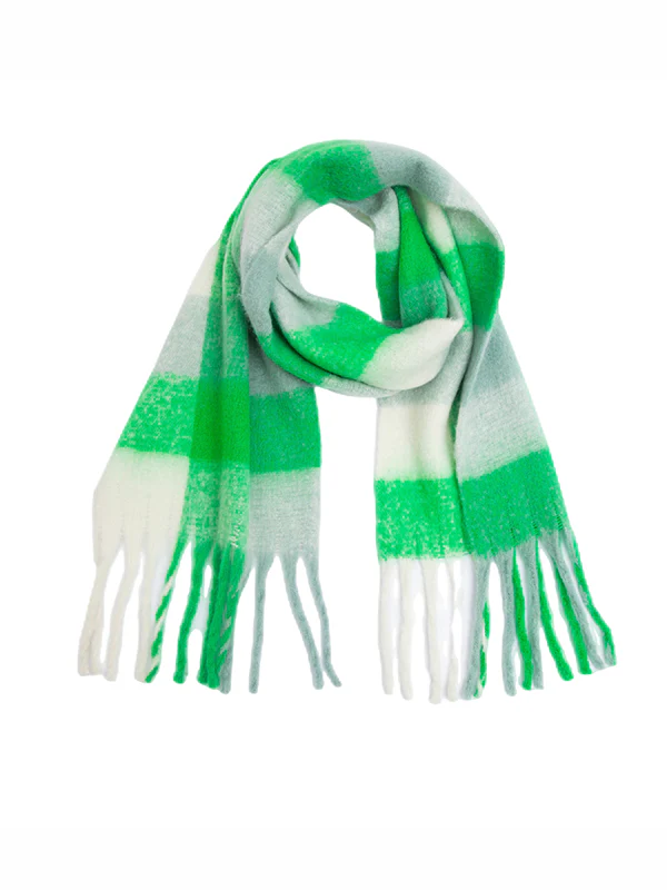 Thick Keep Warm Plaid Tasseled Shawl&Scarf - Image 18