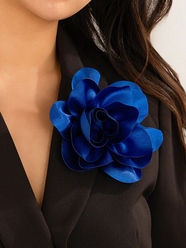 Three-Dimensional Flower Brooch Accessories - Image 19