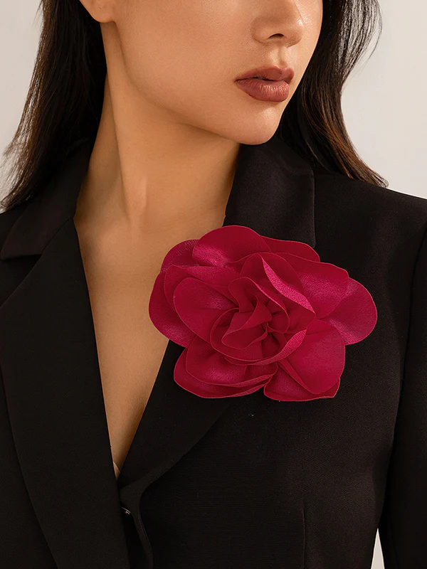Three-Dimensional Flower Brooch Accessories - Image 22