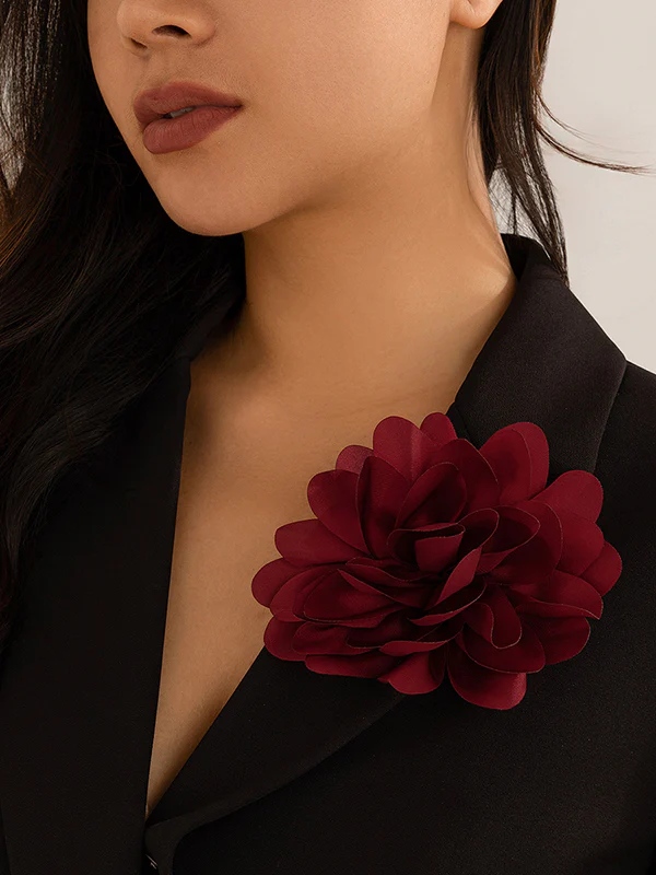 Three-Dimensional Flower Brooch Accessories - Image 25