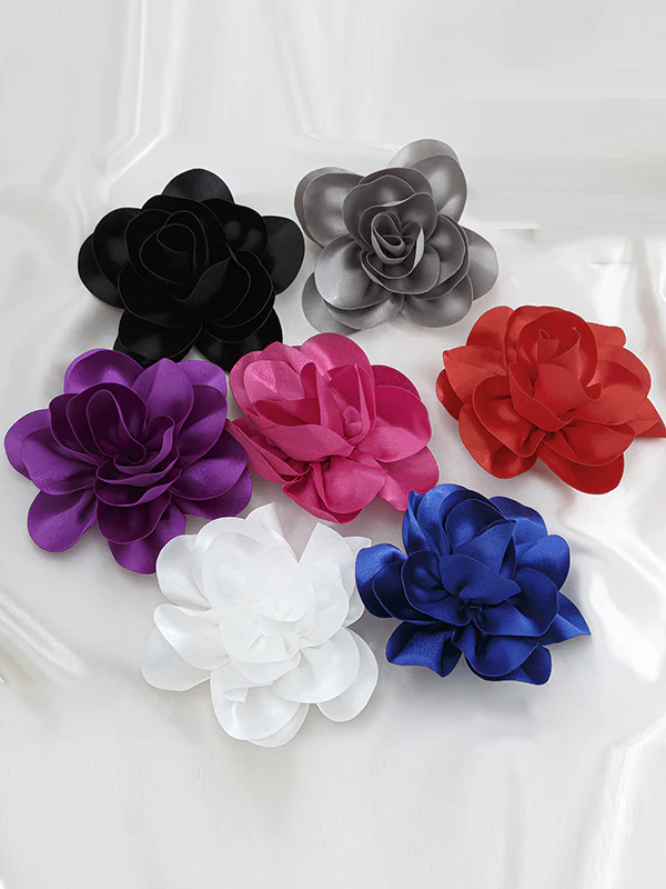 Three-Dimensional Flower Brooch Accessories - Image 28