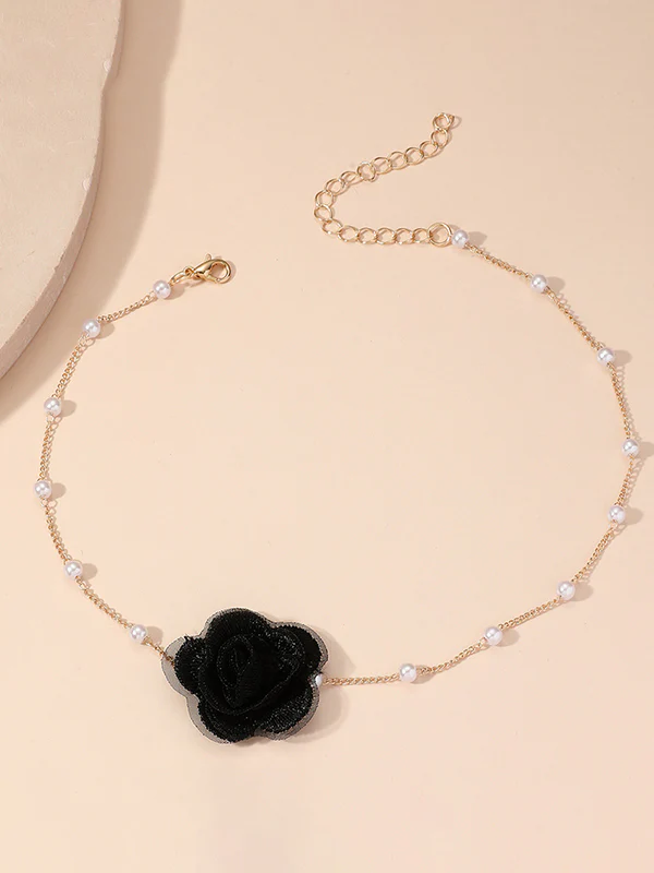Three-Dimensional Flower Necklaces Accessories - Image 11