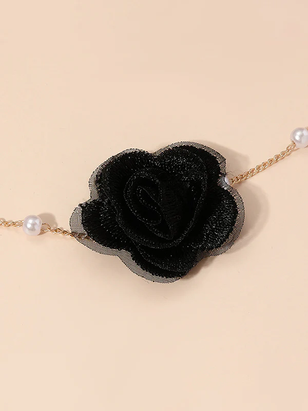 Three-Dimensional Flower Necklaces Accessories - Image 12