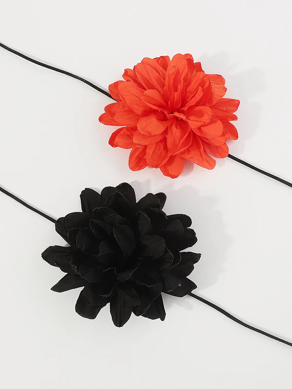 Three-Dimensional Flower Tied Necklaces Accessories Waist Chain Accessories - Image 11