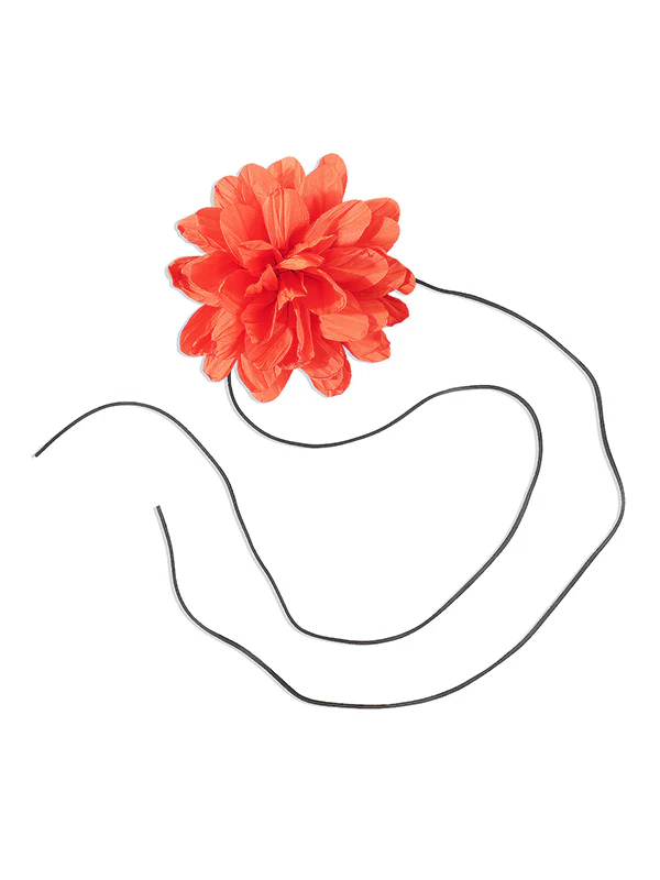 Three-Dimensional Flower Tied Necklaces Accessories Waist Chain Accessories - Image 13