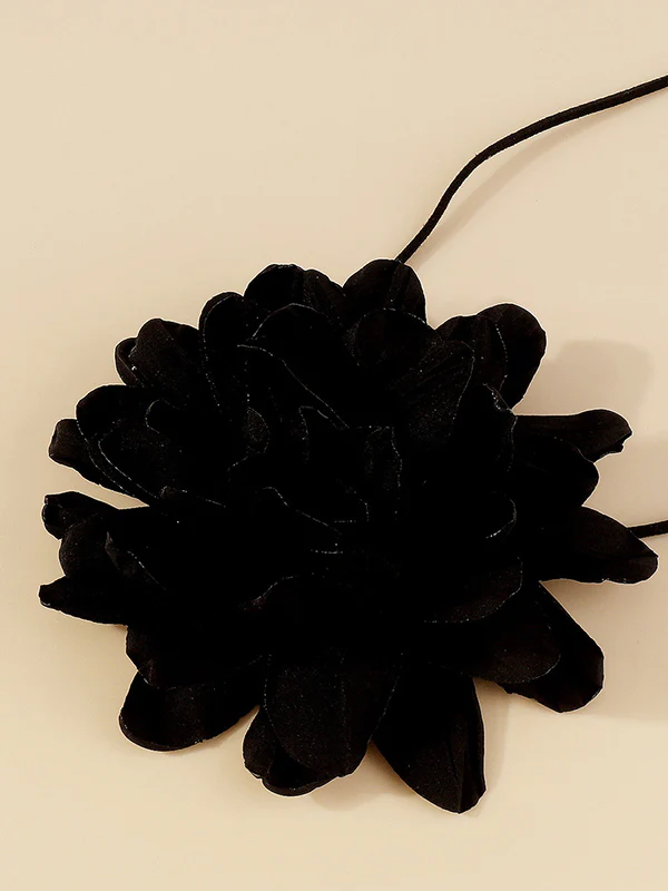 Three-Dimensional Flower Tied Necklaces Accessories Waist Chain Accessories - Image 7