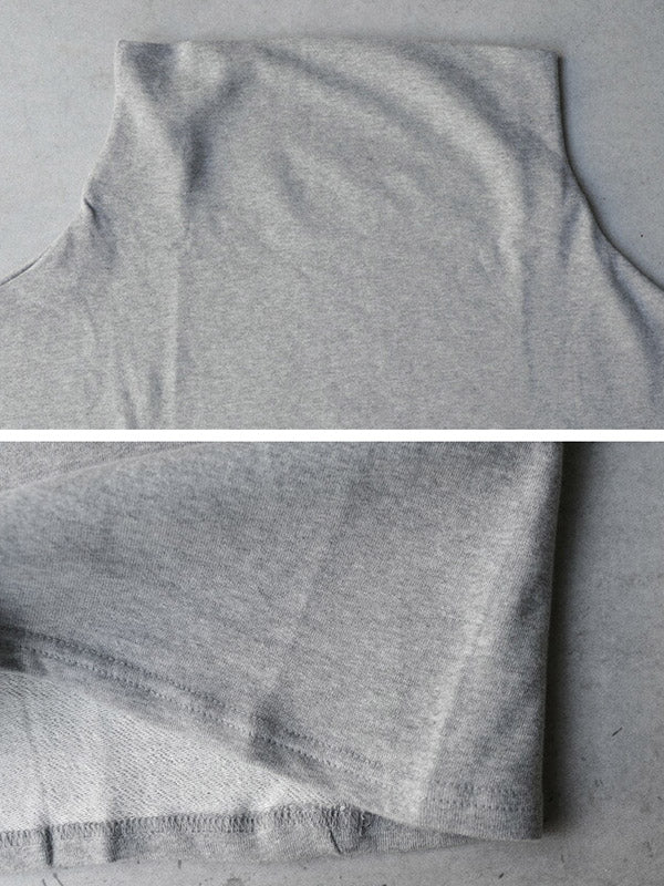 Urban Black&Gray High-Neck Long Sleeve Oversize T-Shirt - Image 17