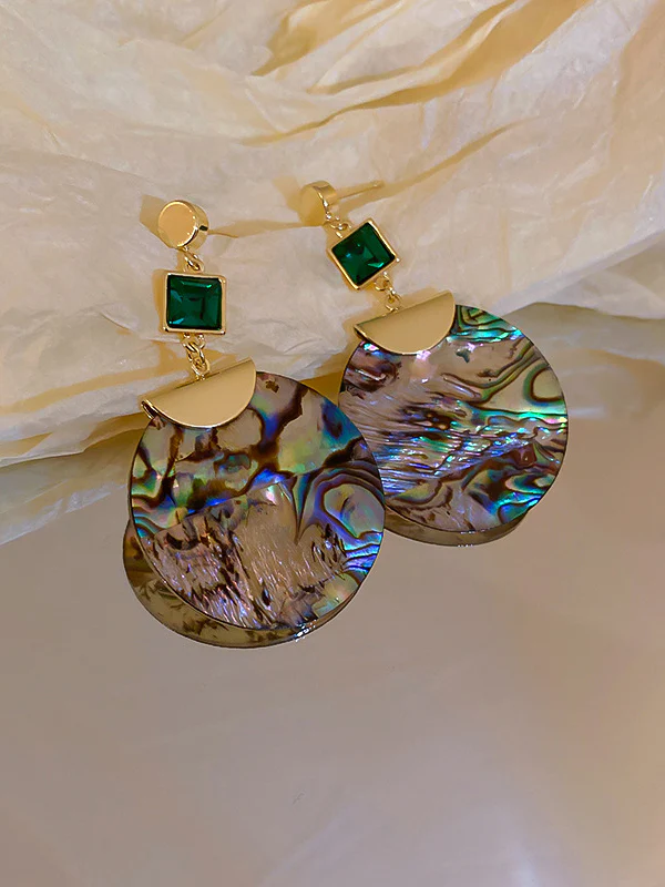 Urban Geometric Acrylic Earrings Accessories - Image 3