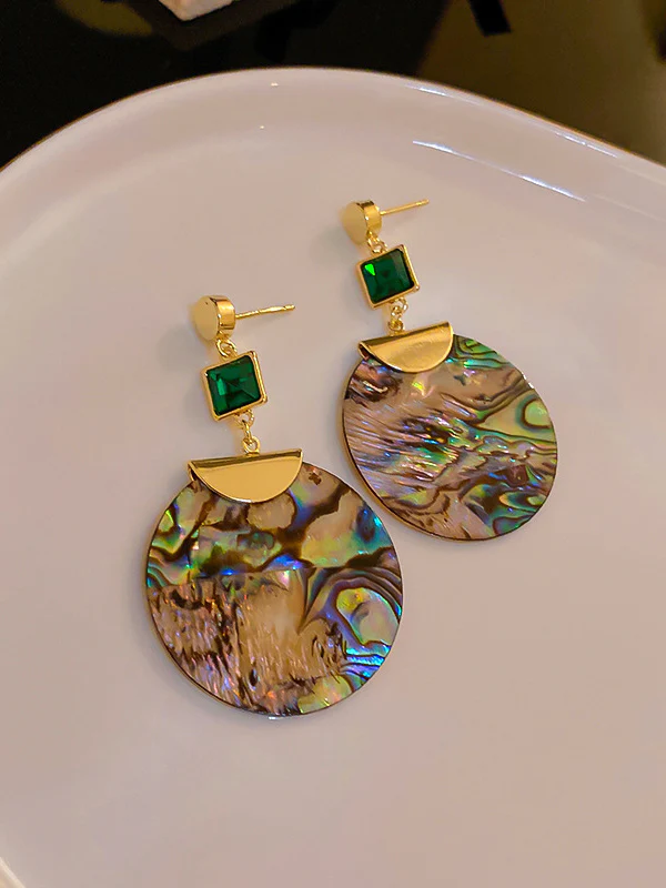 Urban Geometric Acrylic Earrings Accessories - Image 5