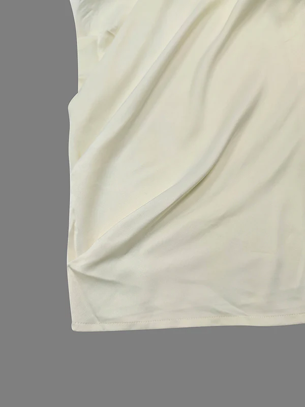 Urban Solid Color Short Sleeve T-Shirt Top - Image 13