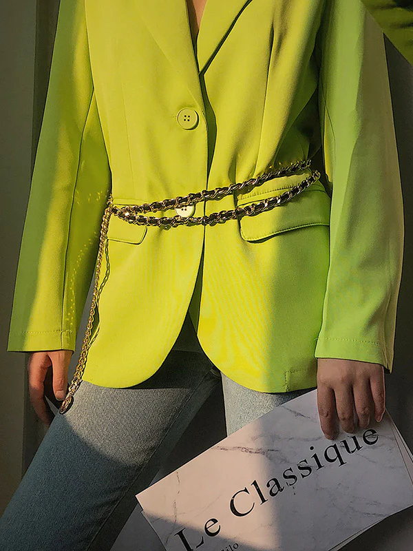 Vintage Fashion Geometry Waist Chain - Image 3