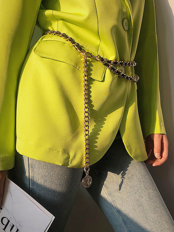 Vintage Fashion Geometry Waist Chain - Image 4