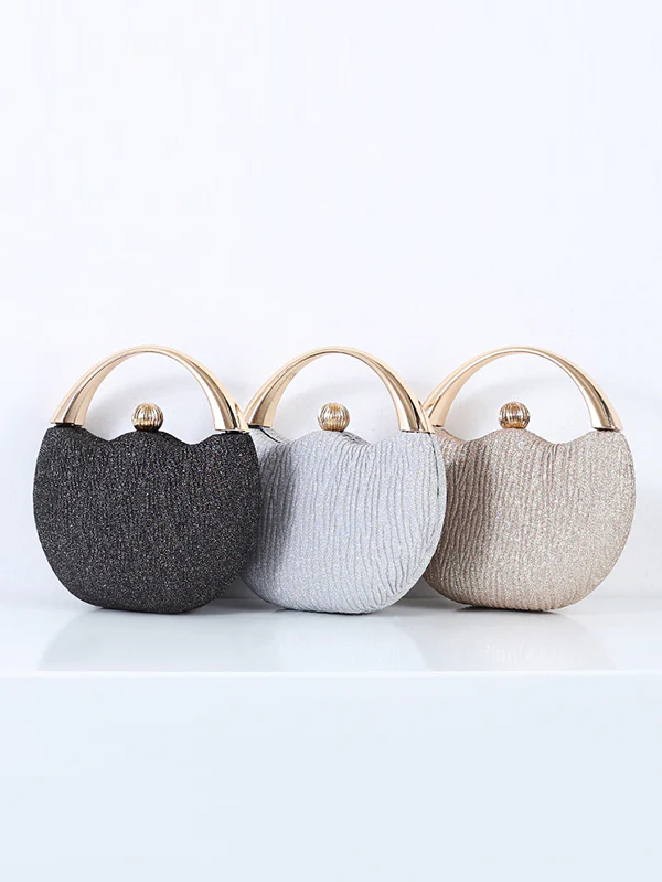 Vintage Flap Shiny Sequined Bag - Image 2