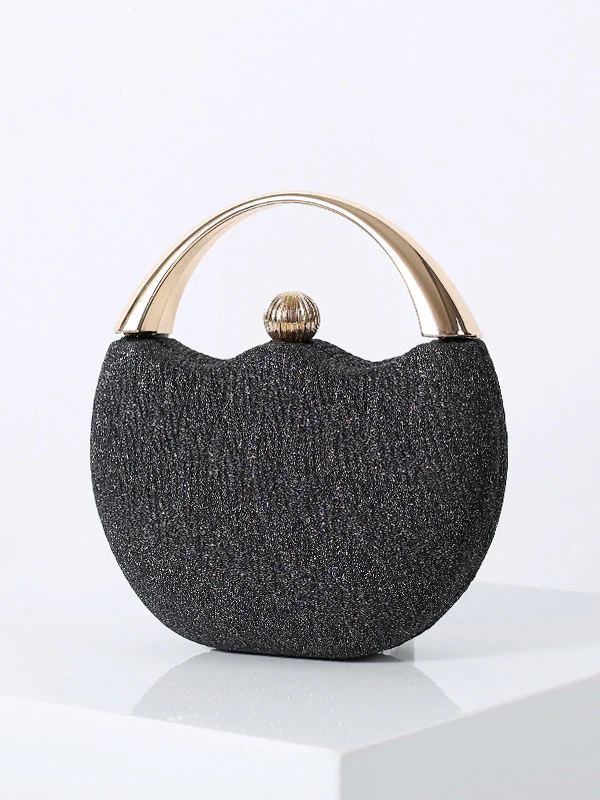 Vintage Flap Shiny Sequined Bag - Image 4