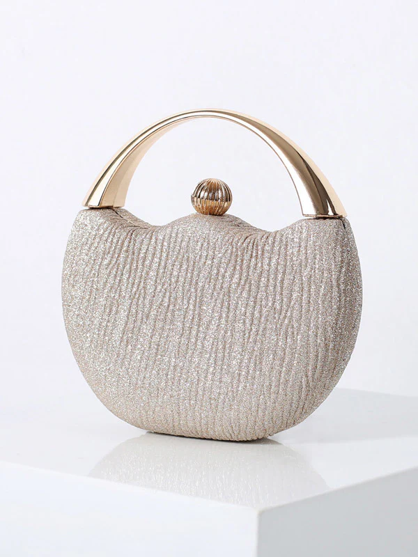 Vintage Flap Shiny Sequined Bag - Image 5
