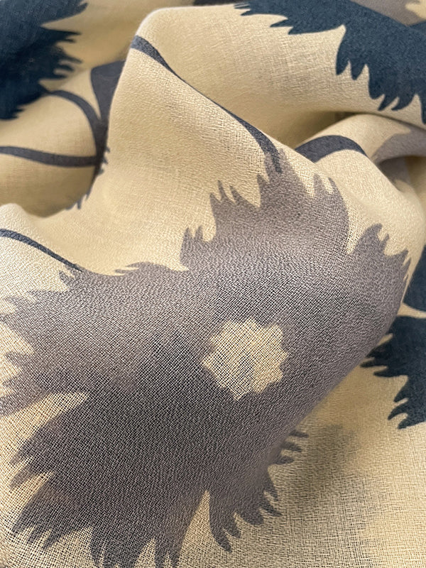 Vintage Floral Printed Shawl&Scarf - Image 13