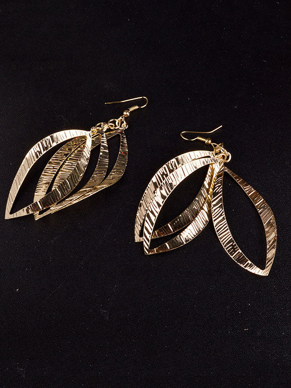 Vintage Irregular Geometry Earrings - Image 4