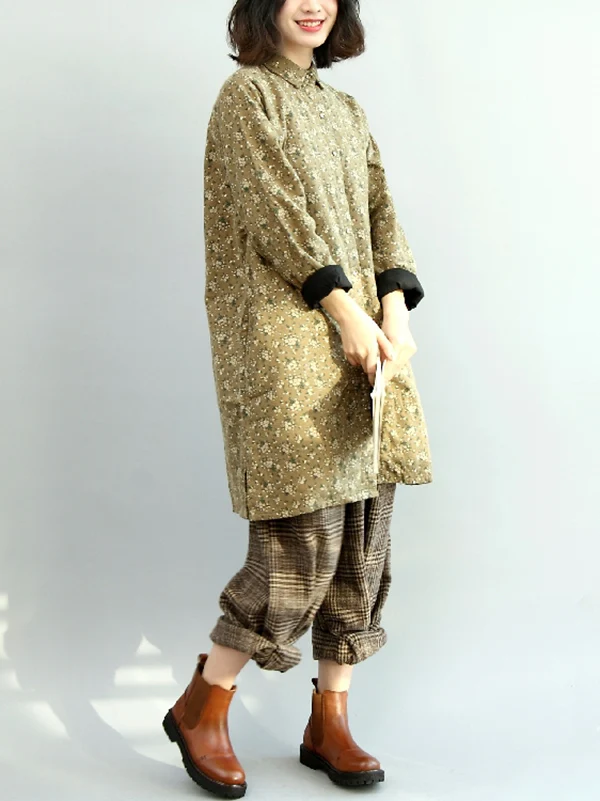 Vintage Loose Wide Leg Checkered Elastic Waist Pants - Image 18