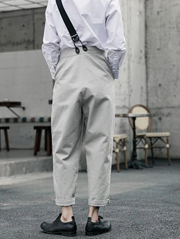 Vintage One-Shoulder Multi-Buckle Jumpsuit - Image 9