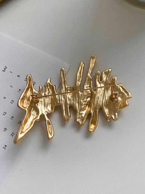 Vintage Original Irregular Brooch - Image 5