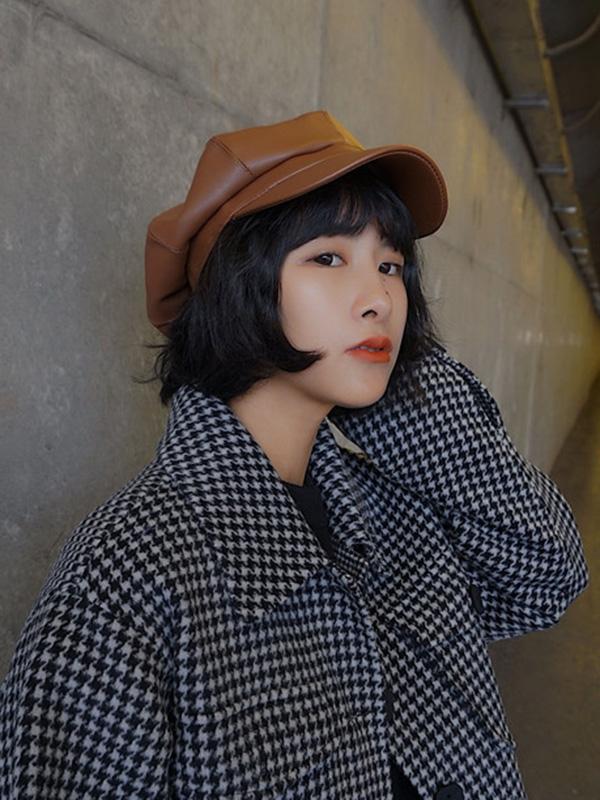 Vintage Solid Beret Hats - Image 10