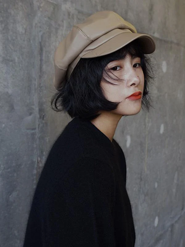 Vintage Solid Beret Hats - Image 7