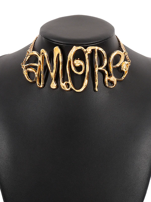 Vintage Stylish Selection Geometric Necklaces Accessories - Image 4
