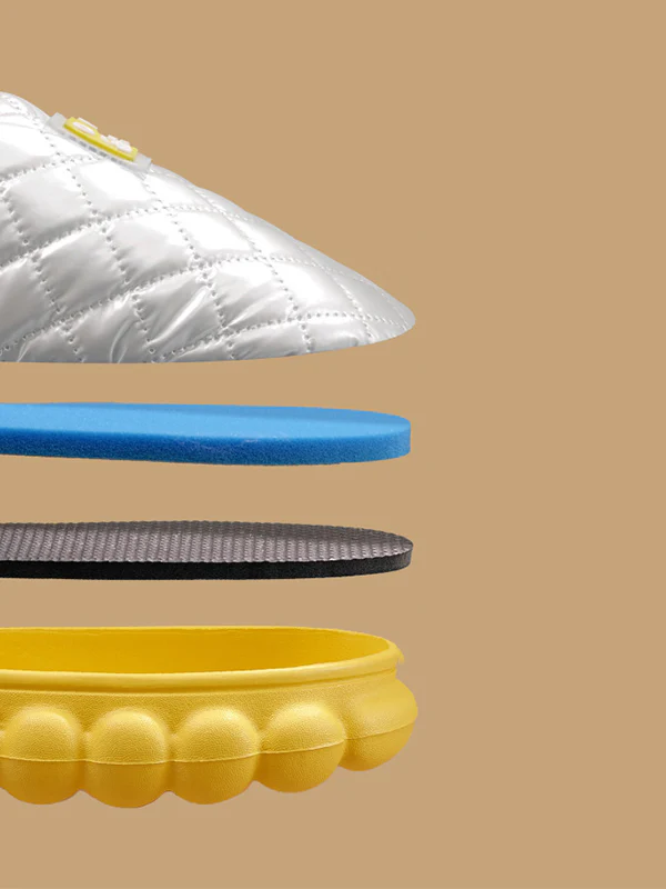 Warm Indoor Non-Slip Waterproof Soft Sole Padded Flat Shoes - Image 15