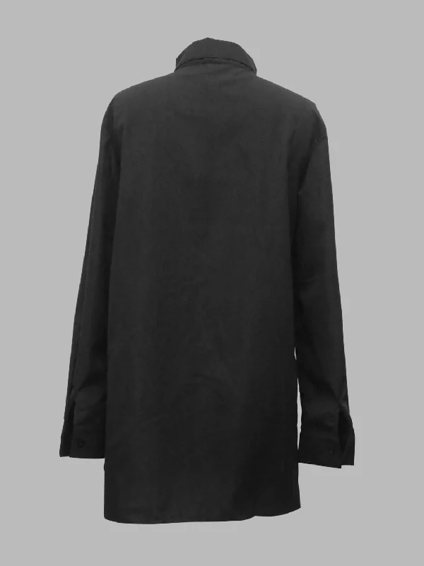 White Inspired Designer Oversize Tops Shirt Blouse - Image 9