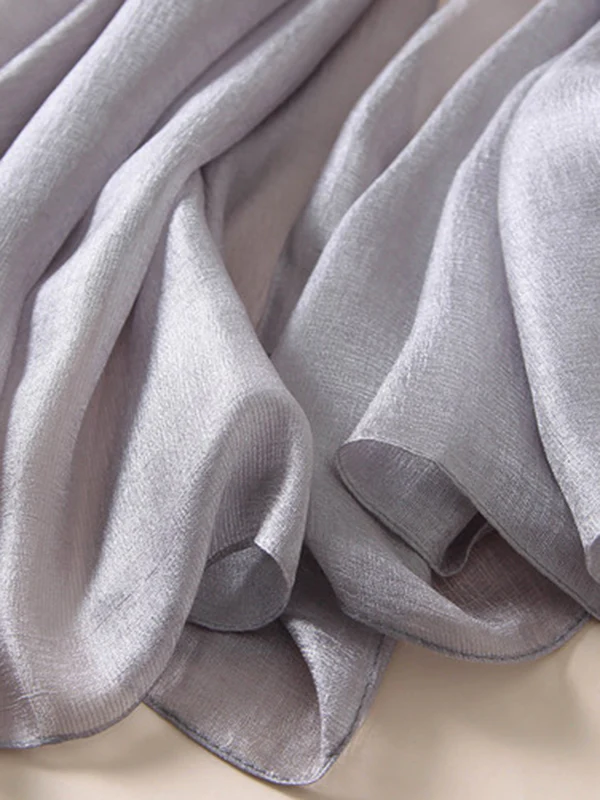 Wrap Keep Warm Solid Color Sun Protection Scarf - Image 22