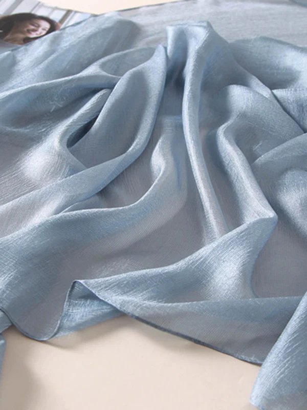 Wrap Keep Warm Solid Color Sun Protection Scarf - Image 23
