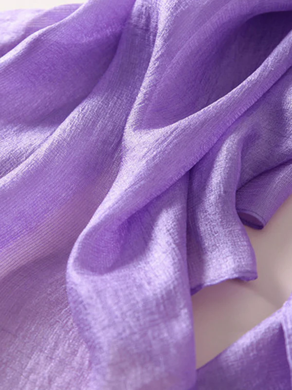Wrap Keep Warm Solid Color Sun Protection Scarf - Image 27