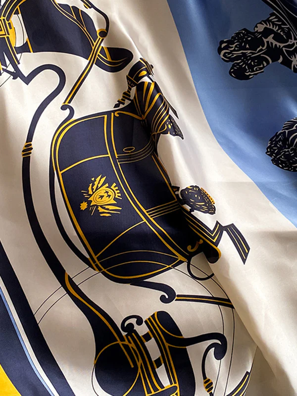 Wrap Printed Sun Protection Scarf - Image 5